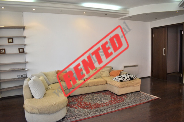 Two bedroom apartment for rent in Rrapo Hekali street near Kristal Center in Tirana.
Is positioned 